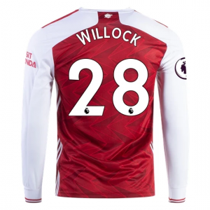Arsenal Joe Willock 28 Hjemmebanetrøje 2020 21 – Langærmet