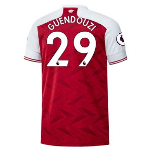 Arsenal Mattteo Guendouzi 29 Hjemmebanetrøje 2020 21 – Kortærmet