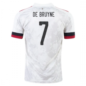 Belgien Kevin De Bruyne 7 Udebane Trøje EM 2020 – Kortærmet
