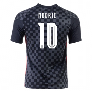 Kroatien Luka Modric 10 Udebane Trøje EM 2020 – Kortærmet