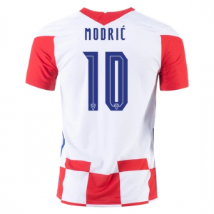 Kroatien Luka Modric 10 Hjemme Trøje EM 2020 – Kortærmet
