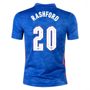England Marcus Rashford 20 Udebane Trøje EM 2020 – Kortærmet