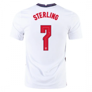 England Raheem Sterling 7 Hjemme Trøje EM 2020 – Kortærmet