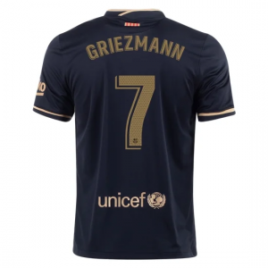 FC Barcelona Antoine Griezmann 7 Udebanetrøje 2020 21 – Kortærmet