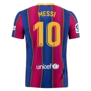 FC Barcelona Lionel Messi 10 Hjemmebanetrøje 2020 21 – Kortærmet