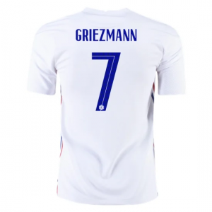 Frankrig Antoine Griezmann 7 Udebane Trøje EM 2020 – Kortærmet