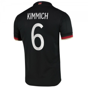 Tyskland Joshua Kimmich 6 Udebane Trøje EM 2020 – Kortærmet