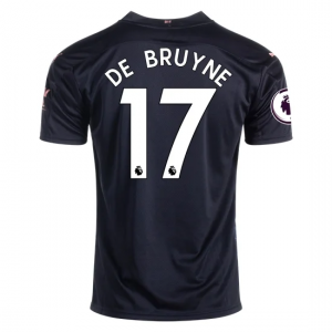 Manchester City Kevin De Bruyne 17 Udebanetrøje 2020 21 – Kortærmet
