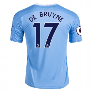 Manchester City Kevin De Bruyne 17 Hjemmebanetrøje 2020 21 – Kortærmet