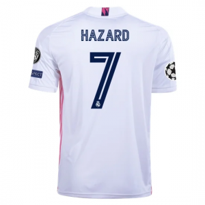 Real Madrid Eden Hazard 7 Hjemmebanetrøje 2020 21 – Kortærmet