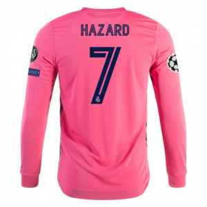 Real Madrid Eden Hazard 7 Udebanetrøje 2020 21 – Langærmet