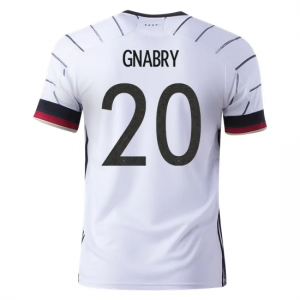 Serge Gnabry 20 Tyskland Hjemme Trøje EM 2020 – Kortærmet