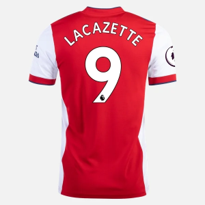 Arsenal Alexandre Lacazette 9  Hjemme Trøjer 2021/22 – Kortærmet