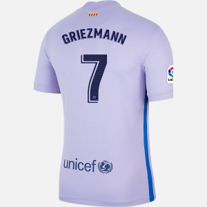 Barcelona Antoine Griezmann 7 Udebanetrøje  2021 2022 – FodboldTrøjer(S/S)