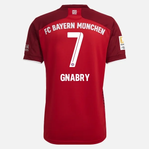 FC Bayern München Serge Gnabry 7 Hjemme Trøjer 2021/22 – Kortærmet
