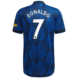 Manchester United Cristiano Ronaldo 7 Tredje Trøjer 2021 2022 – FodboldTrøjer(S/S)