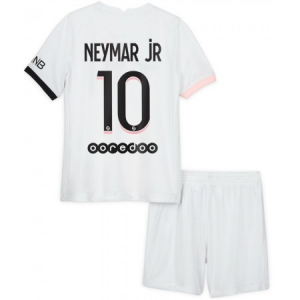 Paris Saint-Germain Neymar Jr 10 Børn UdebaneSæts 2021 2022 – FodboldTrøjer(S/S)