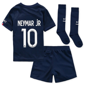 Paris Saint-Germain PSG Neymar Jr 10 Børn HjemmebaneSæt 2022 23 – FodboldTrøjer(S/S)
