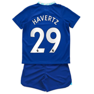 Chelsea Havertz 29 Børn HjemmebaneSæt 2022 2023 – Fodboldtrøjer