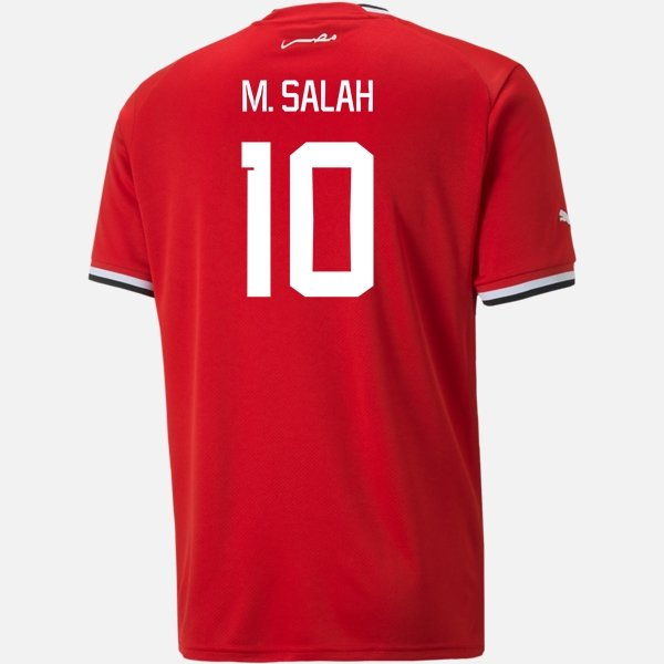 Egypten Mohamed Salah 10 Udebanetrøje 2021 2022 – FodboldTrøjer(S/S)