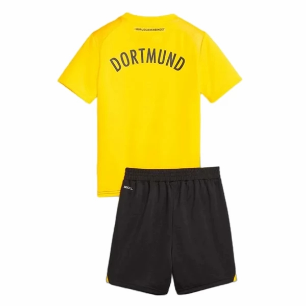 BVB Borussia Dortmund Børn HjemmebaneSæt 2023 2024– FodboldTrøjer(S/S)