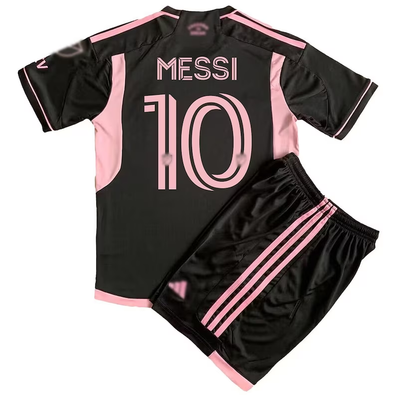 Inter Miami CF Messi 10 Børn UdebaneSæt 2023 2024– FodboldTrøjer(S/S)
