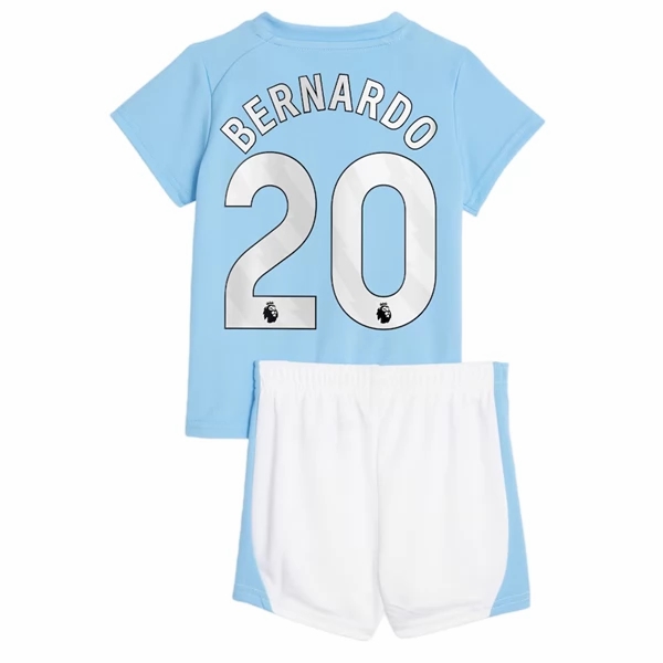 Manchester City Bernardo Silva 20 Børn HjemmebaneSæt 2023 2024– FodboldTrøjer(S/S)