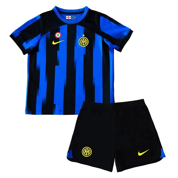 Inter Milan Børn HjemmebaneSæt 2023 2024– FodboldTrøjer(S/S)