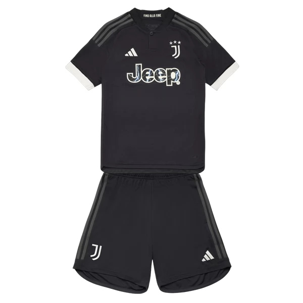 Juventus Børn UdebaneSæt 2023 2024– FodboldTrøjer(S/S)