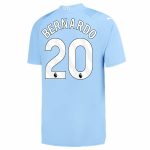 Manchester City Bernardo Silva 20 Hjemme Fodboldtrøjer 2023-24 Kortærmet